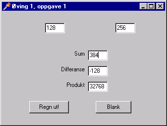 Oppgave 1